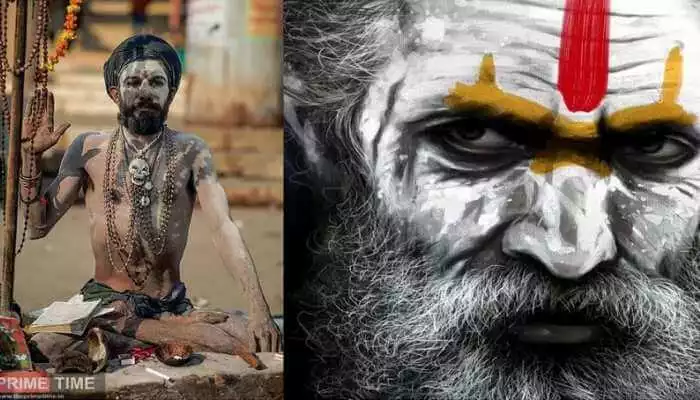 Aghori sadhu