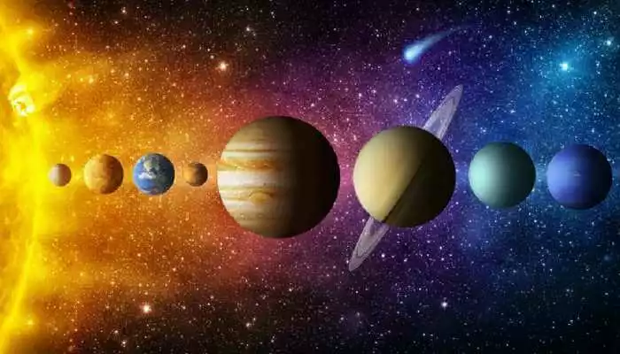 nine planets